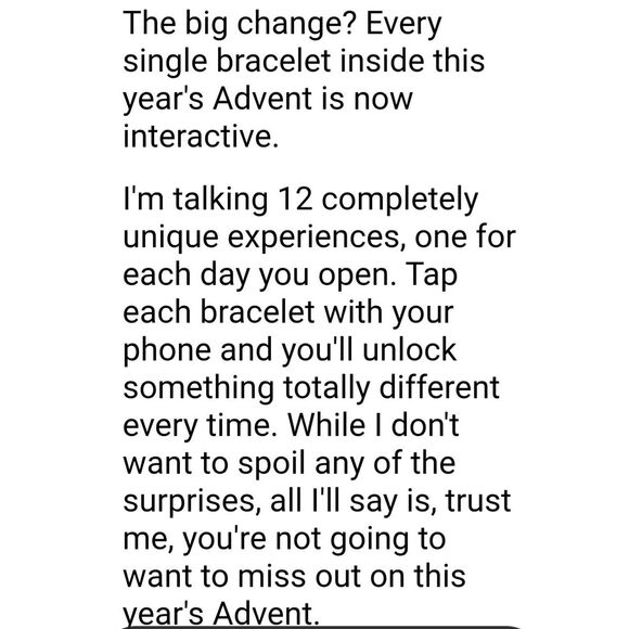 ZOX "TWINKLE TWINKLE" #1092 ADVENT DAY 1 2025 INTERACTIVE COLLECTIBLE WRISTBAND - Picture 13 of 13